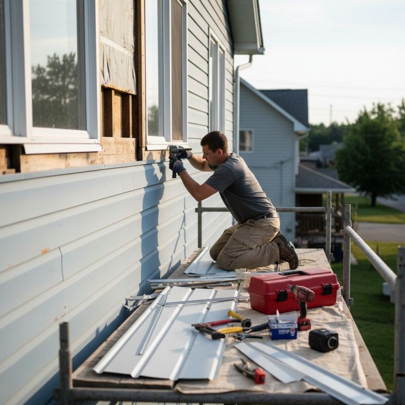 Metal Siding Repair Service